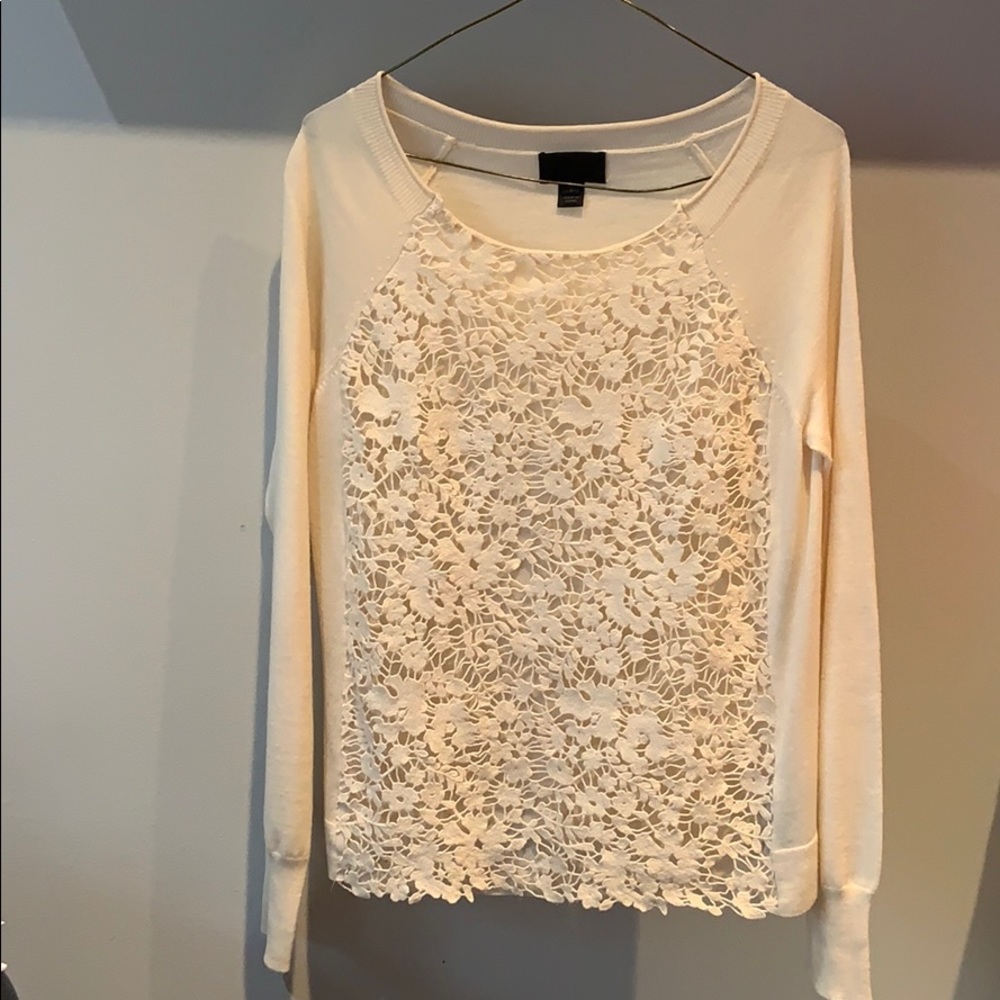 J crew crew neck sweater